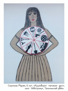 Сорокина Мария, 6 лет, «Круговорот  маминых  дел»